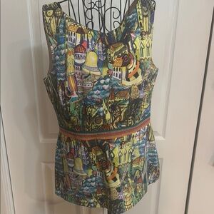 Weston Wear Multicolor Graphic Tank Top